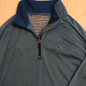 Mens vineyard vines performance 1/4 zip